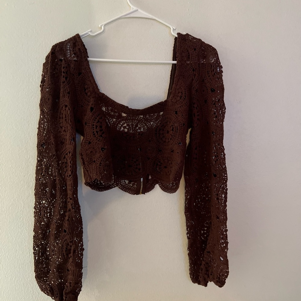 Small Fashion Nova Crochet Top